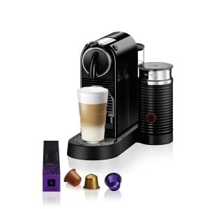 KAVNI AVTOMAT, KAPSULE NESPRESSO CITIZ & MILK MCH ČRN