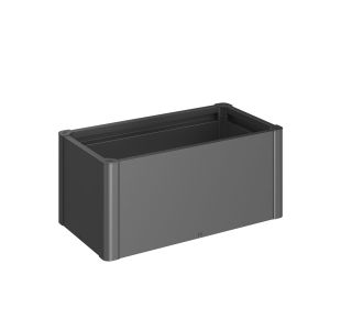 KOVINSKA VRTNA GREDA BIOHORT 53X102X45 CM BELVEDERE MINI 100