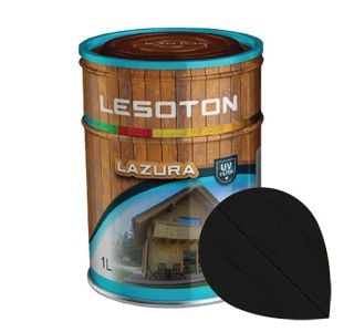 TANKOSLOJNI PREMAZ LESOTON LAZURA ŠT.5 EBENOVINA 1L