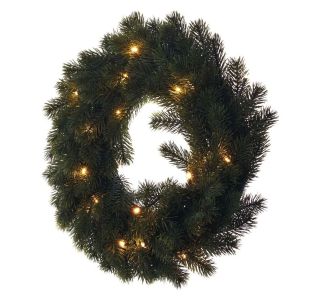 20LED XMAS WREATH 2AA WW