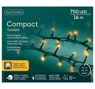 LUČKE LUMINEO COMPACT 750L, 8 FUNKCIJ BELE ZUNANJE