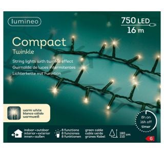 LUČKE LUMINEO COMPACT 750L, 8 FUNKCIJ TOPLO BELE ZUNANJE