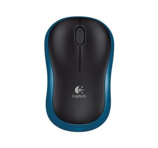 MIŠKA/KAZALNIK LOGITECH M185 BREZŽIČNA, MODRA