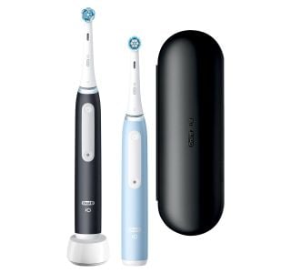 ELEKTRIČNA ZOBNA ŠČETKA ORALB IO3 DUO ČRNA/MODRA