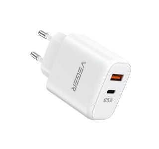 POLNILNIK ZA GSM ANKER 65W1A1C 2-PORTNI USB-A/USB-C, QC3.0