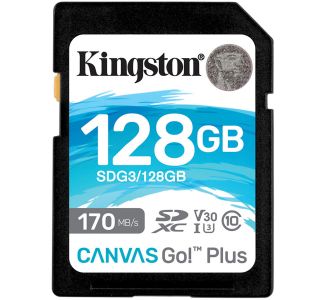 POMNILNIŠKA KARTICA KINGSTON SDXC 128GB SDG3/128GCANVAS GO