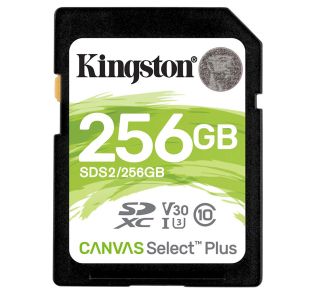 POMNILNIŠKA KARTICA KINGSTON SDXC 256GB SDS2/256GCANVAS SELEC