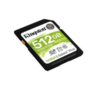 POMNILNIŠKA KARTICA KINGSTON SDXC 512GB SDS2/512GCANVAS SELEC