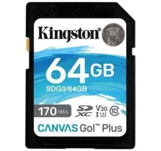 POMNILNIŠKA KARTICA KINGSTON SDXC 64GB SDG3/64GB CANVAS GO