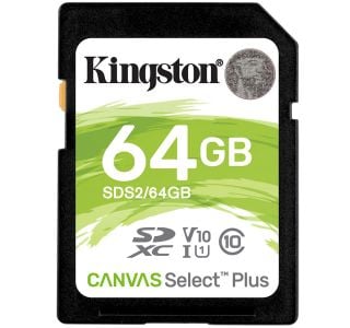 POMNILNIŠKA KARTICA KINGSTON SDXC 64GB SDS2/64GB CANVAS SELECT P