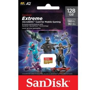 POMNILNIŠKA KARTICA SANDISK SAN EXTR GAMING 128GB