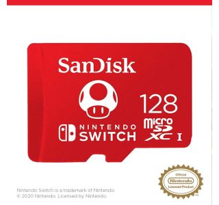 POMNILNIŠKA KARTICA SANDISK SAN MICRO 128GB NINTENDO