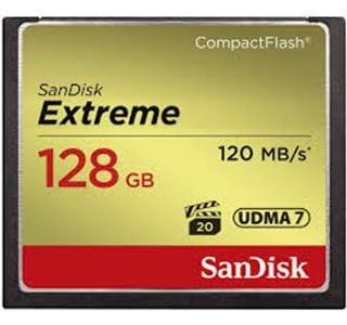 POMNILNIŠKA KARTICA SANDISK SANDISK 128GB CF EXTREME