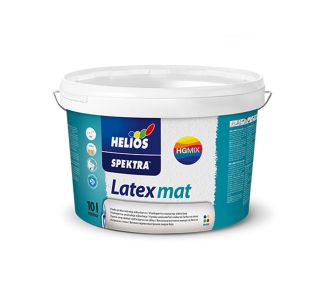 PROFESIONALNA BARVA HELIOS SPEKTRA LATEX MAT BELA 10 L B1