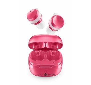 SLUŠALKE MUSIC SOUND TWS FLOW ROZA BLUETOOTH