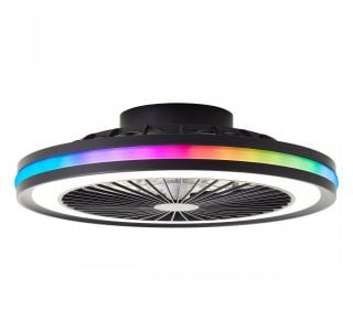 STROPNI VENTILATOR PALMERO 40W RGB, CCT, DIM