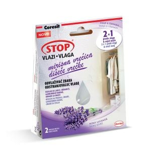 TABLETA HENKEL ACC CERESIT STOP VLAGA V VREČKI RELAXING LAVENDER 2X50G