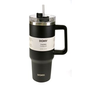 TERMO STEKLENICA, POSODA DOMY XXL TUMBLER 1200 ML ČRNA