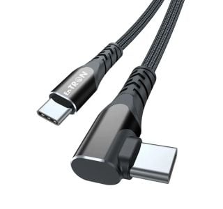 USB KABEL EN-TRON KOTNI USB-C (WH-A6) ČRN