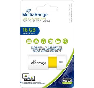 USB KLJUČ MEDIARANGE 16GB 2.0 RUMEN MR972