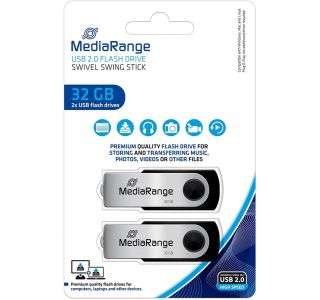 USB KLJUČ MEDIARANGE 32GB 1/2 2.0