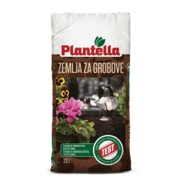 SUBSTRAT ZA OKR. RASTLINE PLANTELLA ZEMLJA ZA GROBOVE SPECIALNA 20 L ...